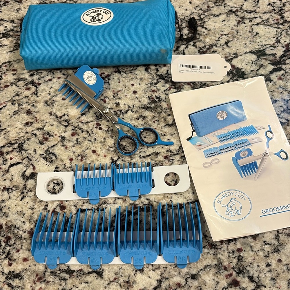 SCAREDY CUT Silent Pet Grooming Kit for Dogs & Cats New with tags